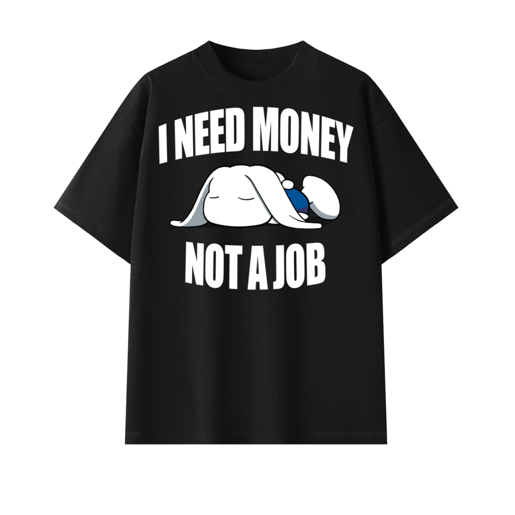 I Need Money Oversized Tee