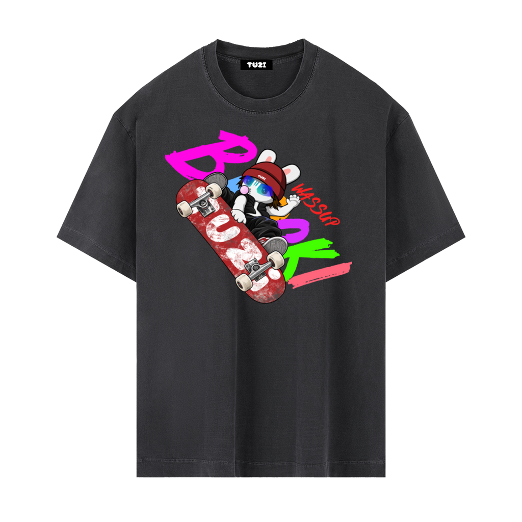 Skater Bunny Oversized Tee