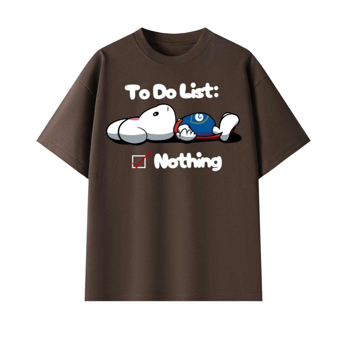 To Do List Oversized Tee