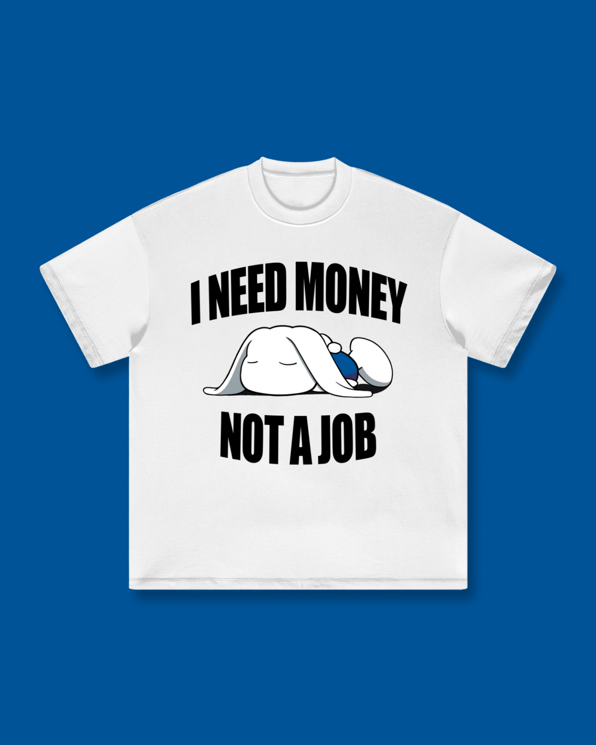 I Need Money Oversized Tee