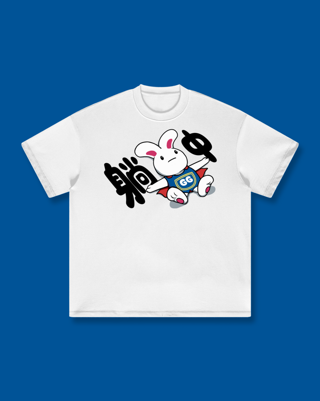 Tired Bunny Oversized Tee