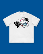 Tired Bunny Oversized Tee