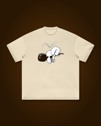 Bunny on Pipe Oversized Tee