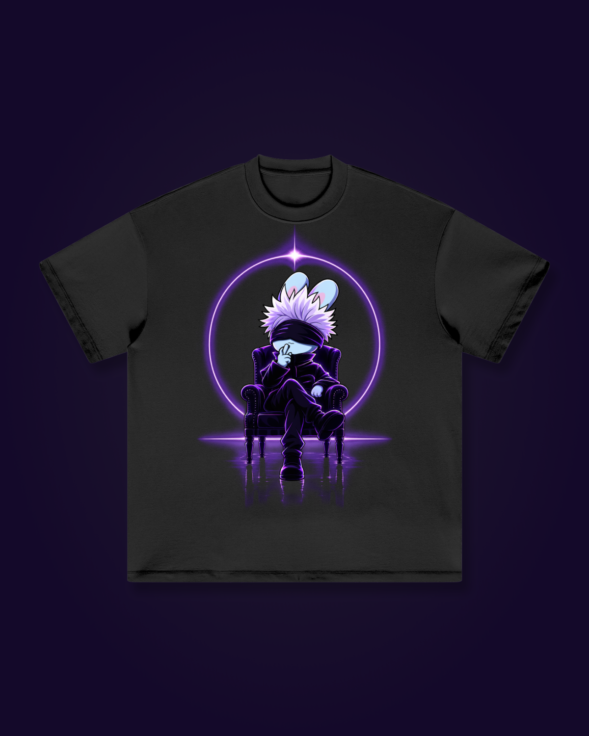 Gojo Bunny Oversized Tee