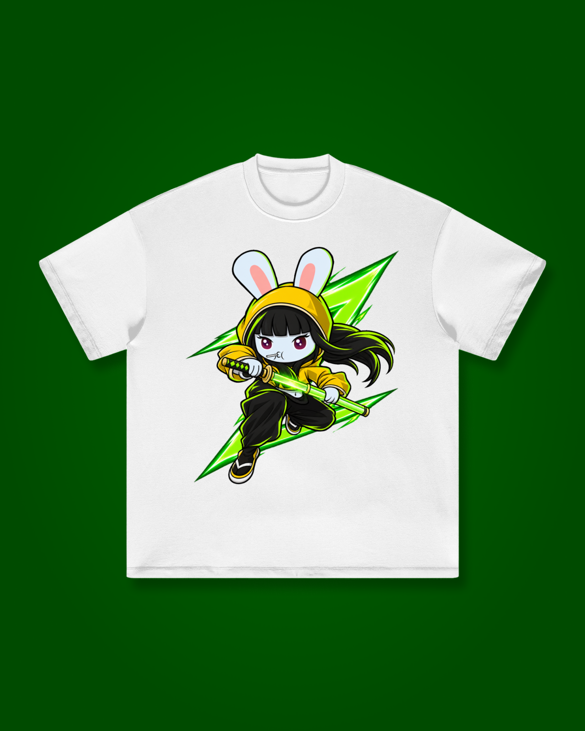 Z Bunny Oversized Tee