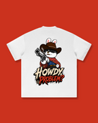 Cowboy Bunny Oversized Tee