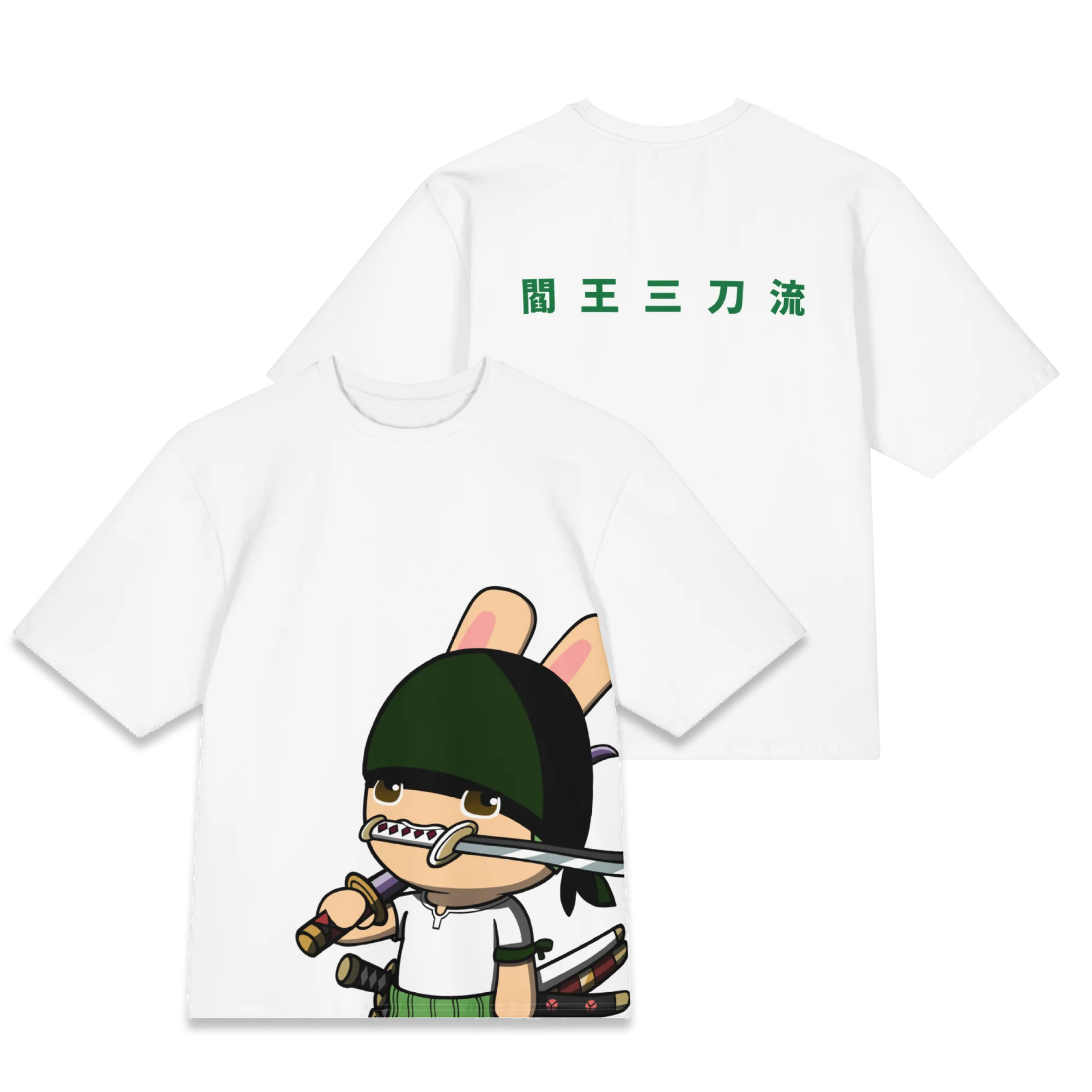 Zoro Bunny Oversized Tee