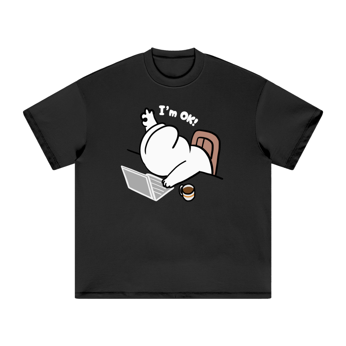I'm Ok Oversized Tee