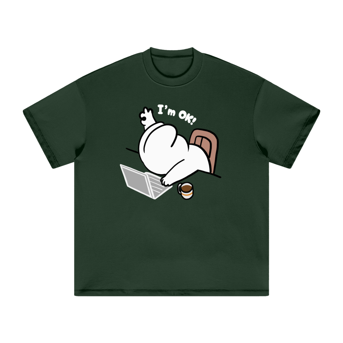 I'm Ok Oversized Tee