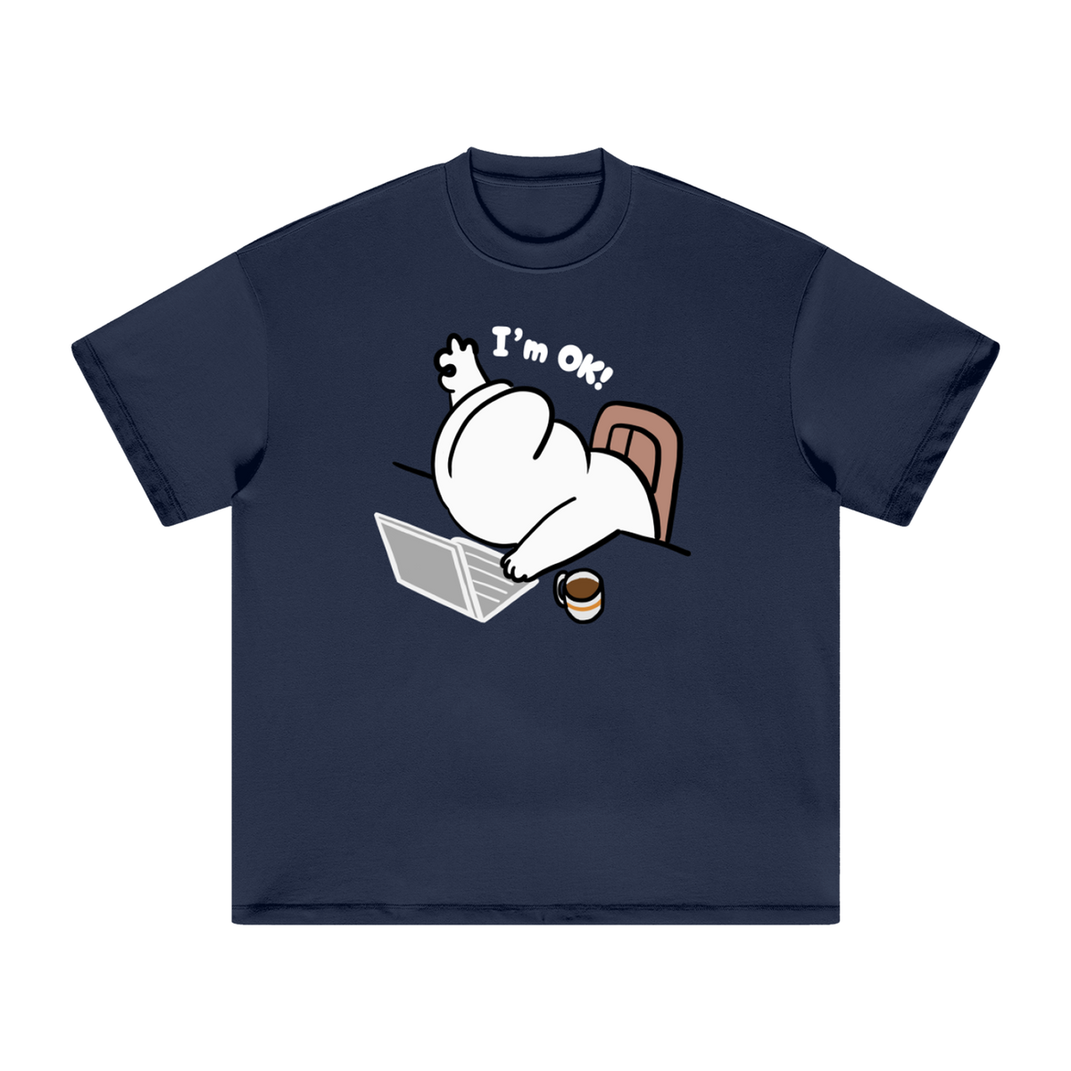 I'm Ok Oversized Tee