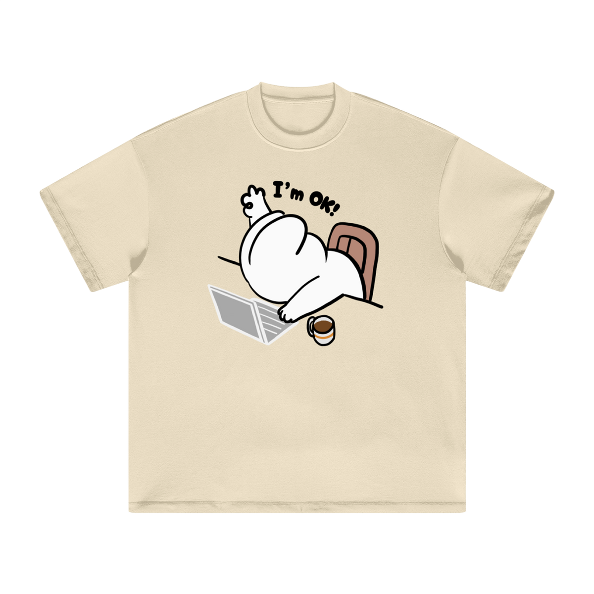 I'm Ok Oversized Tee