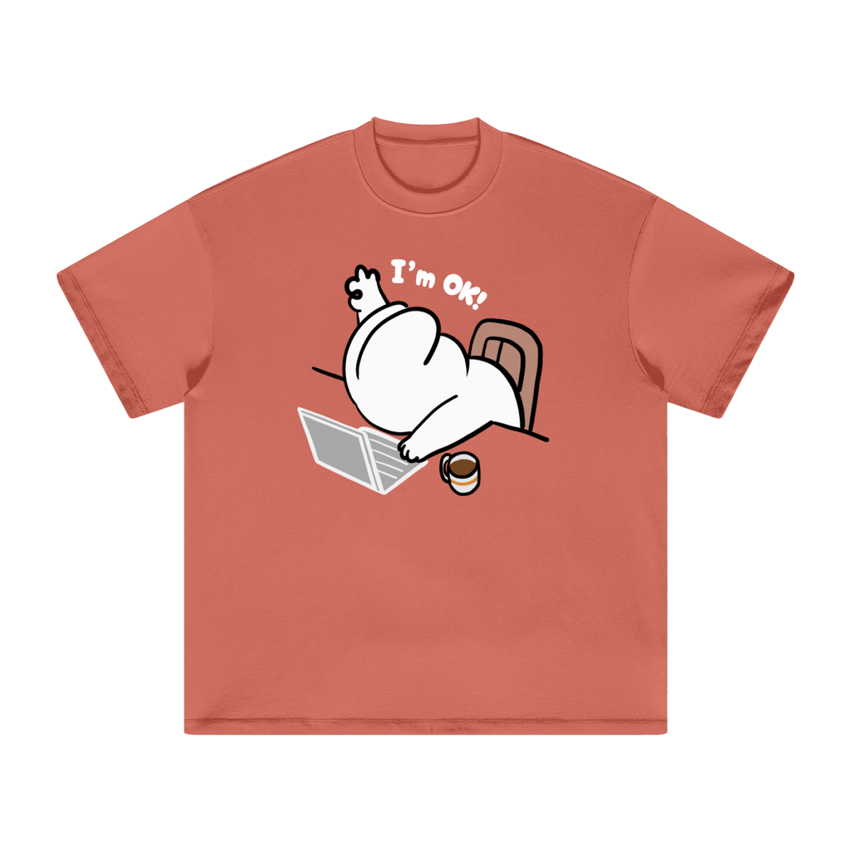 I'm Ok Oversized Tee