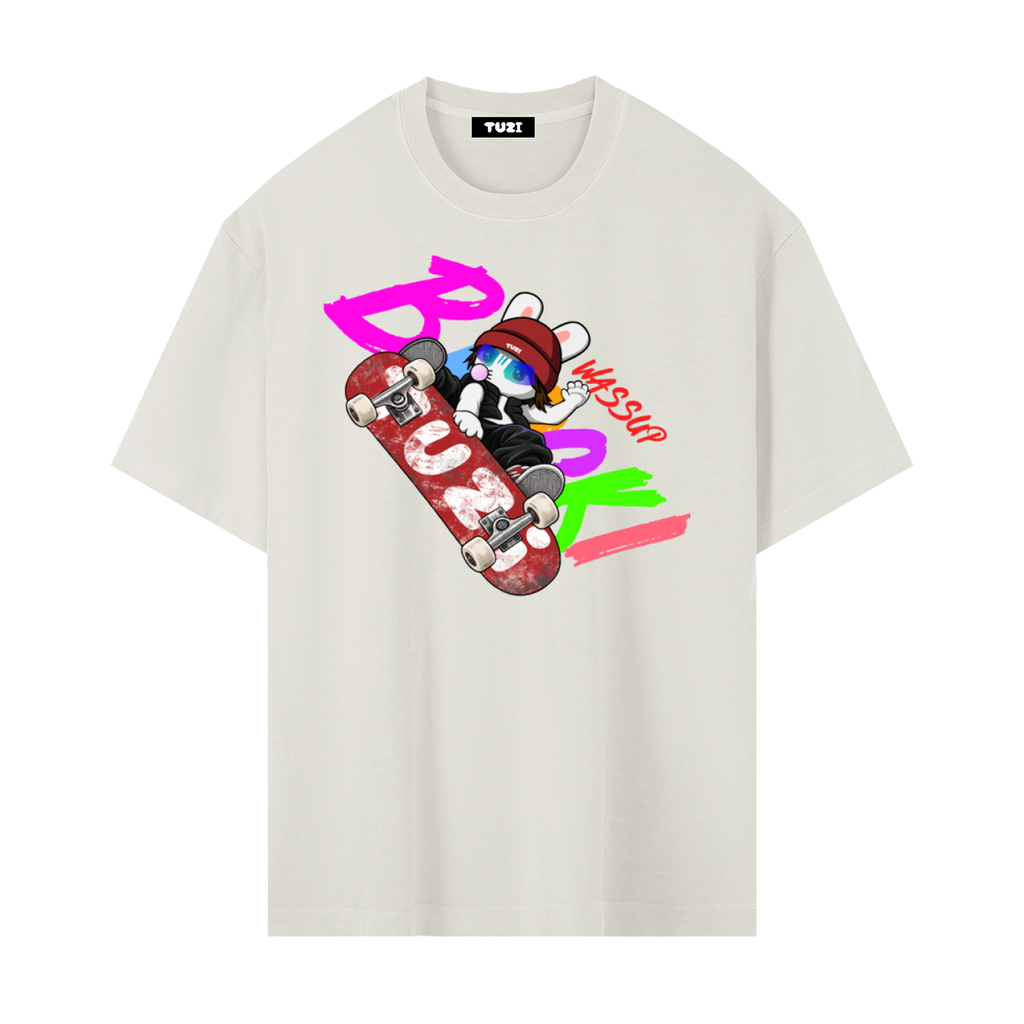 Skater Bunny Oversized Tee