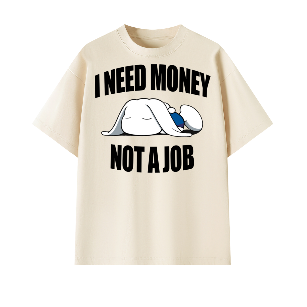 I Need Money Oversized Tee