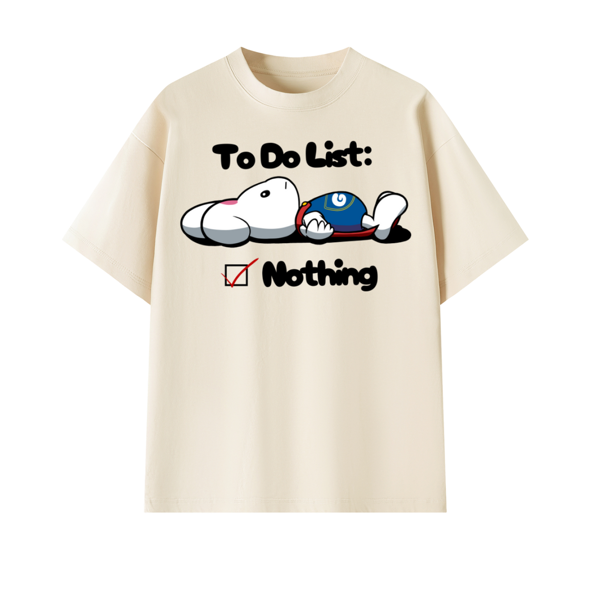 To Do List Oversized Tee