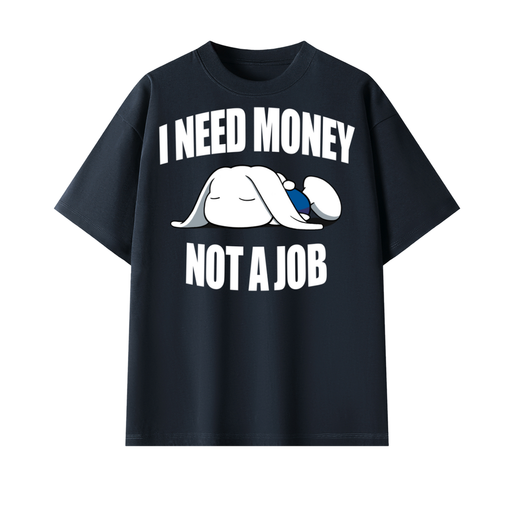 I Need Money Oversized Tee