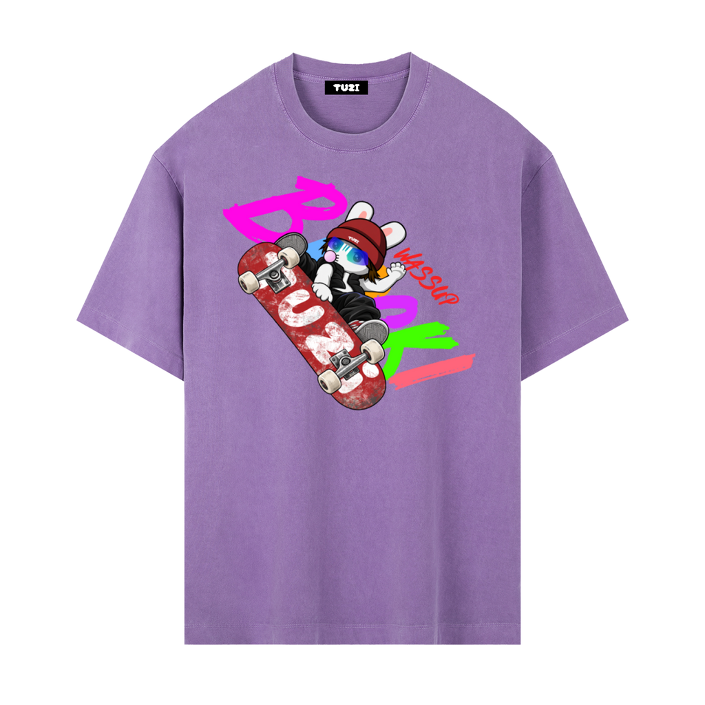 Skater Bunny Oversized Tee