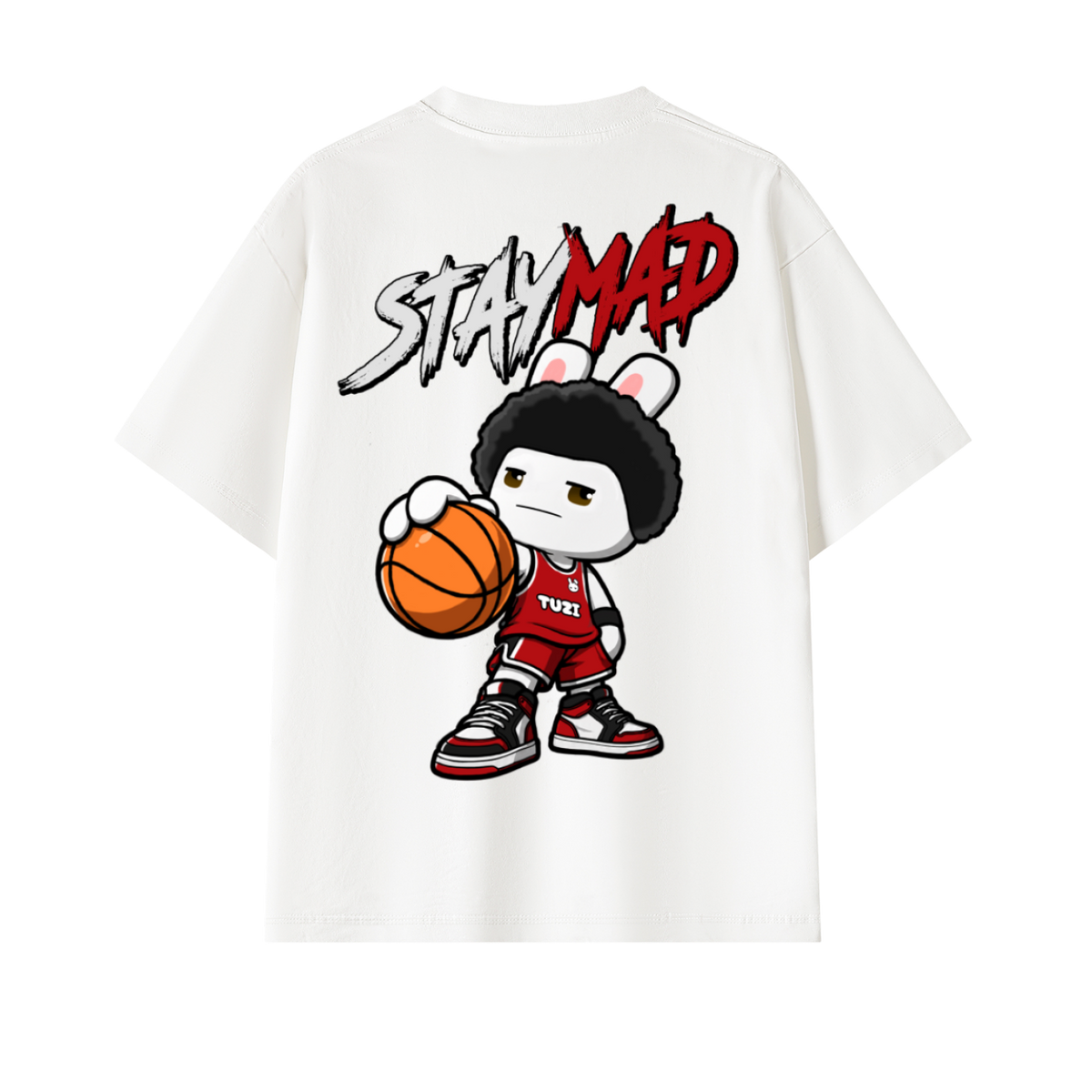 Stay Mad Oversized Tee
