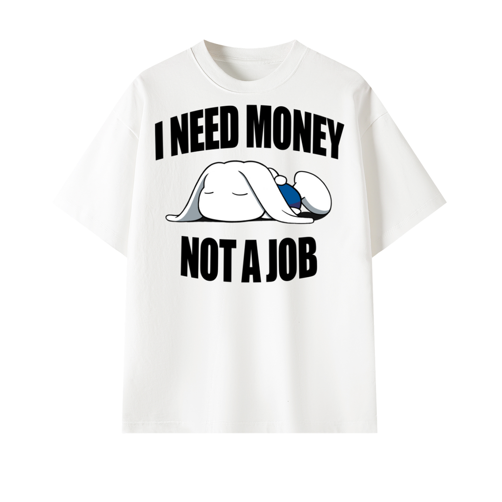 I Need Money Oversized Tee