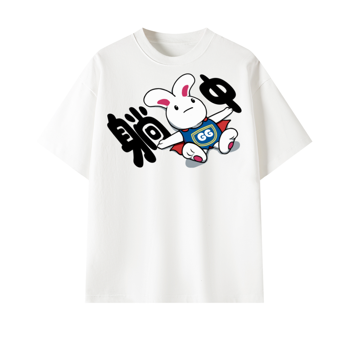Tired Bunny Oversized Tee
