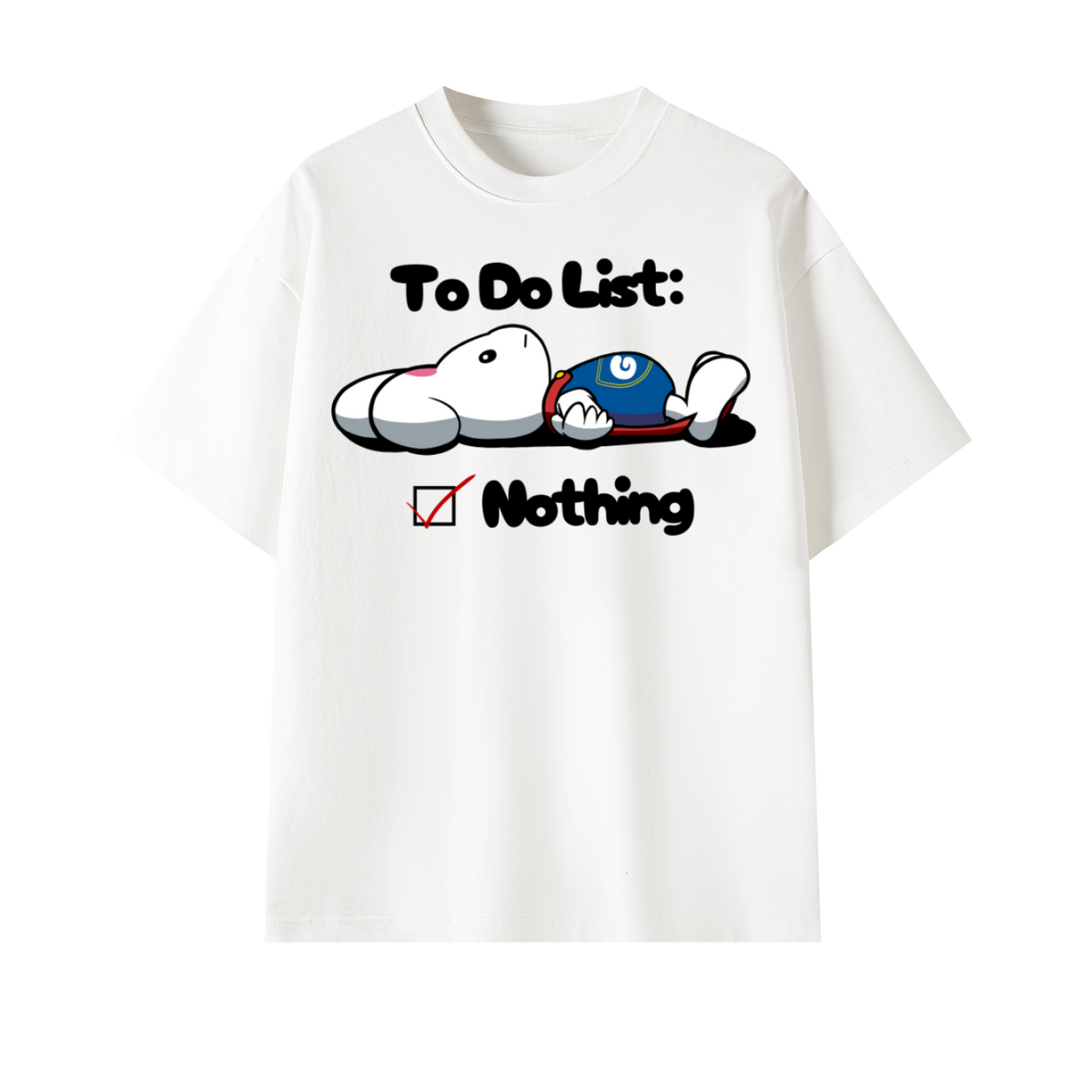 To Do List Oversized Tee